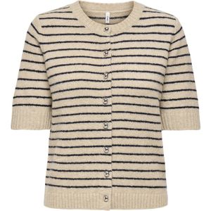 ONLY - ONLCHESTER LIFE SS STRIPE CARDI CC KNT - Meisjes - Cardigans