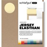 schlafgut Easy Jersey Elasthan Hoeslaken XL - 180x200 - 200x220 164 Yellow Mid