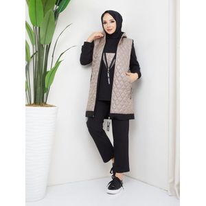 Lange trainingspak voor hijab islamitic pak Official Trainingspak Track suit Dames Trainingspak Dames Set Merk MMH Set Fashion Casual Trainingspak Dames Kleding -S