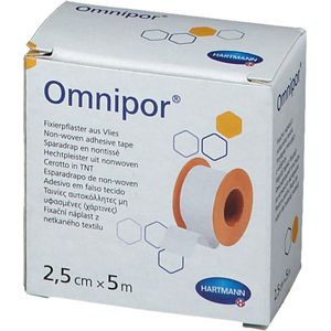 Hartmann - Omnipor - hypoalergeen fixatiepleister - 1,25cm x 5meter