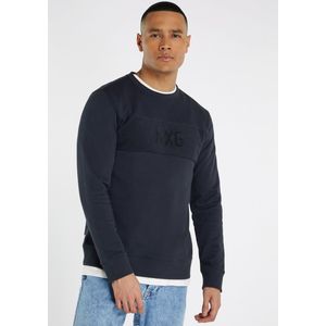 Protest Nxgkeeton – Trui Heren – Lange mouwen – Ronde hals – Deep Ocean