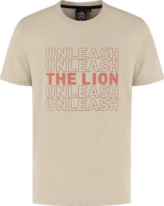 Max Verstappen - Unleash The Lion - T-shirt - Desert Dust