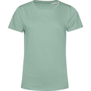 B&C Dames/dames E150 Organic T-Shirt met korte mouwen (Salie Groen)