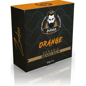 Zudoo's Baard Balsem - Orange - Voor Alle Baarden en Huidtypes - Duurzaam