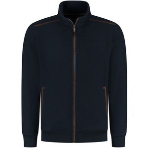Fellows United Cardigan striper jacquard Navy (52.2651 - 110)