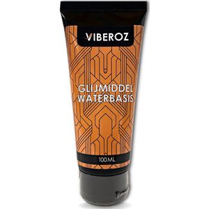Viberoz Glijmiddel - Waterbasis - 100ml - Veilig Voor Anaal Gebruik - Geschikt Voor Gebruik Van Sex Toys