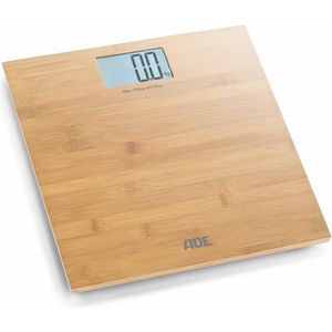 Digitale Badkamerweegschaal - Bamboe Oppervlak - Tot 150 kg - Achtergrondverlichting