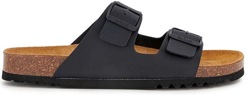 Scholl - Julien - Slipper - Zwart - Leer