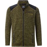 Jan Vanderstorm - HALVIK - Gebreid Fleece Vest - Olijf