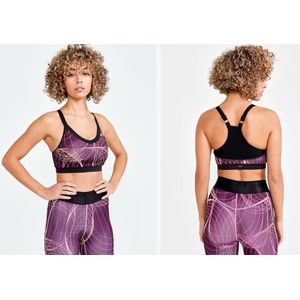 Craft - Motion Bra - Sportbeha - Dames - Burgundy - Maat M