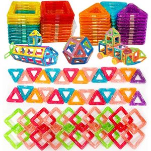 MagicalMagnet - Mini Magnetische bouwstenen - Magnetisch speelgoed voor kinderen - Magnetische bouwblokken - 32 stuks