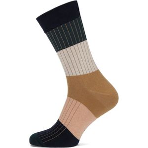 MarcMarcs - 2 Pack Herensokken - Mix Marine - 43/46 - Hoge Kwaliteit Katoen 75% - Super voor onder een pak