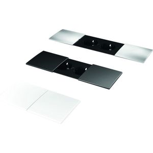 Bachmann - STDUE2STZ - Inbouw Stopcontact - Met Schuifdeksels