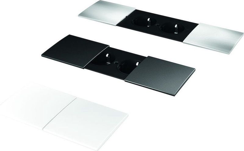 Bachmann - STDUE2STZ - Inbouw Stopcontact - Met Schuifdeksels