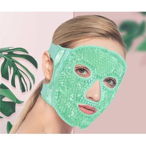 Hot Cold Masker - Warm / Koud Kompres Gezichtsmasker - Koelmasker - Ontspannend - Groen