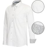 Cappuccino Italia - Stretch Overhemd - Wit - Heren Overhemd