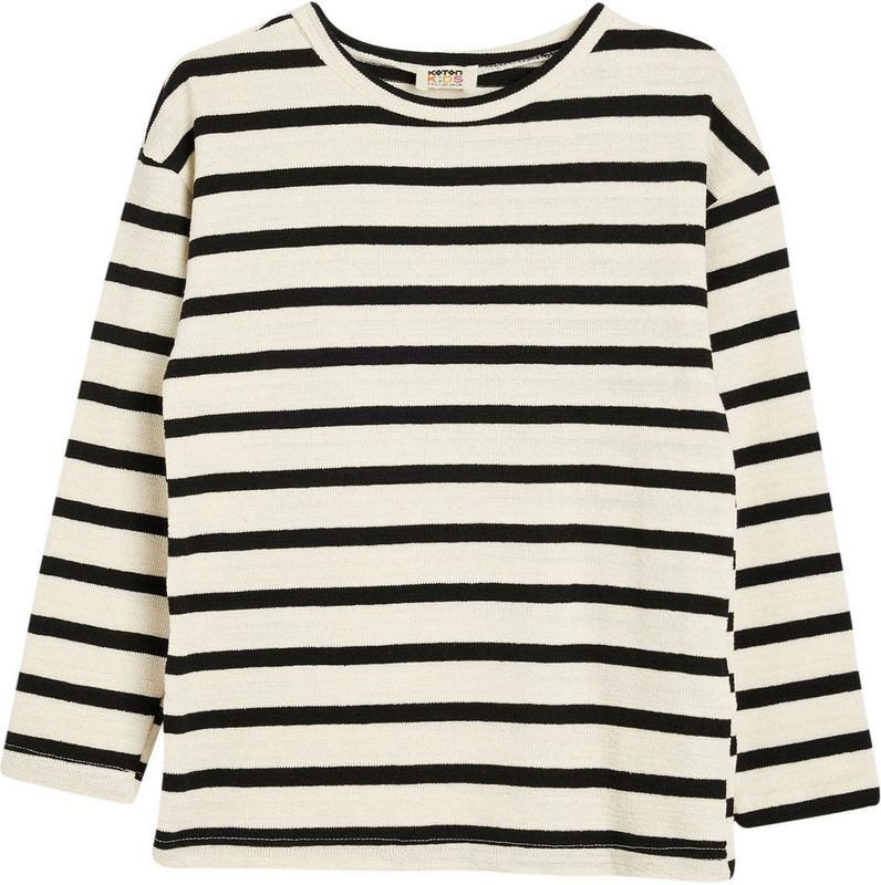 Koton T-SHIRT LANGE MOUW Ronde kraag Lange mouw T-shirt