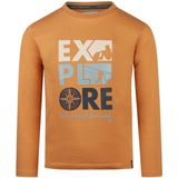 Koko Noko - Longsleeve T-shirt - Camel - Jongens