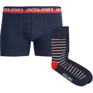 Jack & Jones heren sokken / boxers - Giftbox - Navy - XL