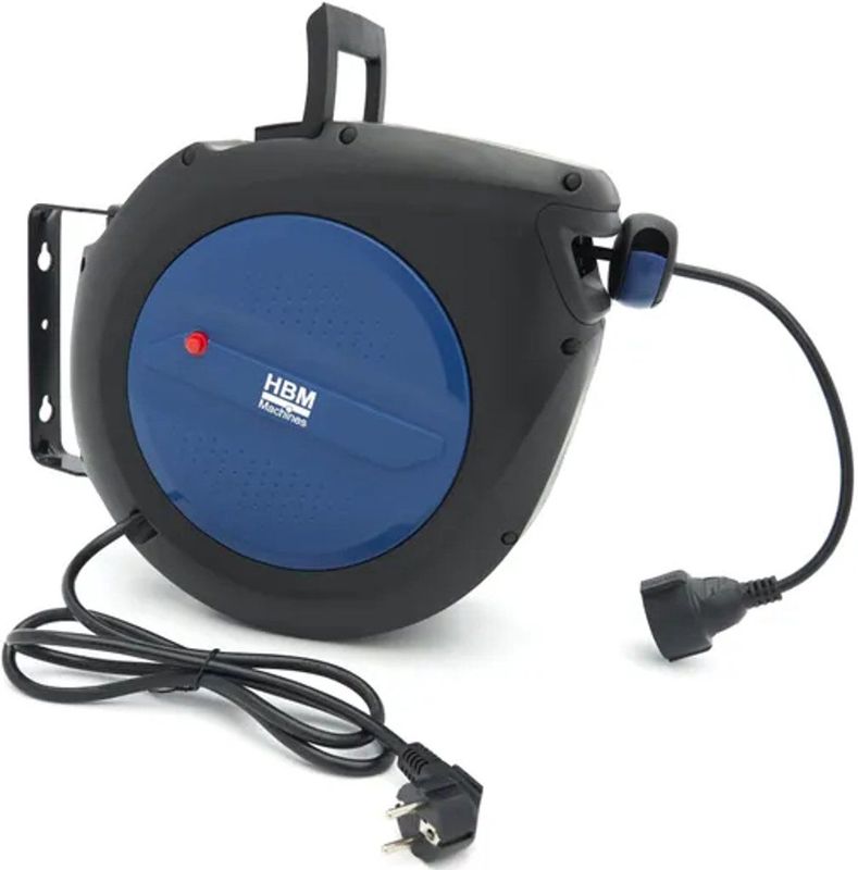 HBM - Automatische Stroomhaspel - IP20 - 3x 1,5 mm - 15 Meter Kabellengte