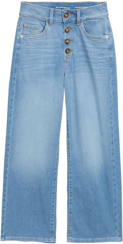 TOM TAILOR - Jeans - Blauw - Denim - Capri Broeken