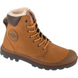 PALLADIUM - Pampa Sport Cuff Waterproof - Gevoerde Bottines - Kastanje - Leer