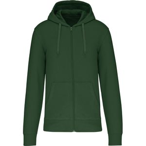 Kariban Ecologische herensweater met capuchon en ritssluiting K4030 - Forest Green - L