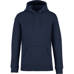 Biologische unisex hoodie met capuchon merk Native Spirit Navy Blue - XXS