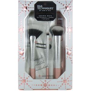 Real Techniques Sparkle More Brush Set - Limited Edition