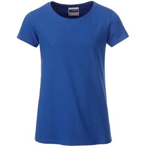 James and Nicholson Meisjes Basic T-Shirt (Koningsblauw)