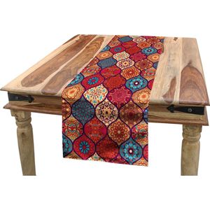 New BedMarokkaans Oosters golvend natuurlijk Accent Rechthoekige Tafelrunner, 40 cm x 300 cm