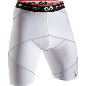 McDavid - Cross Compressie Short 8200 - Wit - Korte Broeken