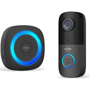 ELRO DV2000IP Wifi IP Video Deurbel – met Binnenunit – 1080P Full HD – Opname bij aanbellen of beweging - IP55 Waterdicht