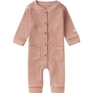 Noppies Baby  Playsuit Thabong - Mahogany Melange - Maat 80