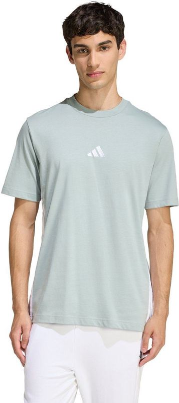 adidas Sportswear Essentials 3-Stripes Single Jersey T-shirt - Heren - Groen