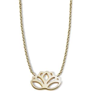 Feel the Spirit Ketting Lotus Goudkleur