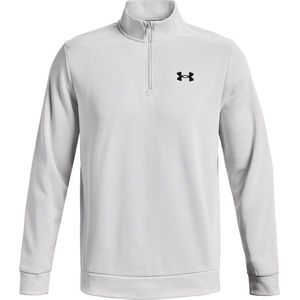 UA Armour Fleece 1/4 Zip - Halo Gray / / Black