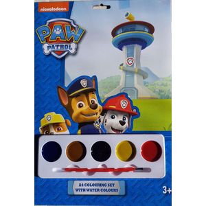 Paw Patrol Waterverf 5 Kleuren