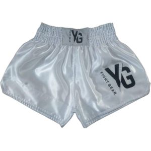 Your Gloves Kickboksshort - Wit S