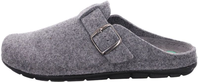 Rohde - RODIGO-H - Pantoffels - Grijs - Mêlee - Gespsluiting - Zacht Verdikt