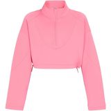 myMo - Fashion Look Collection - Sweatshirt - Cropped - Met Halve Rits