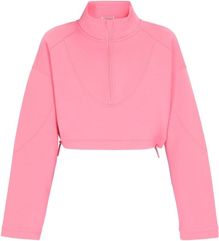 myMo - Fashion Look Collection - Sweatshirt - Cropped - Met Halve Rits