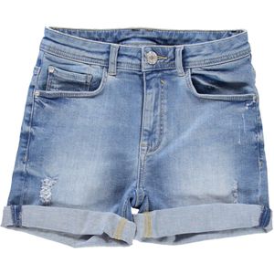 Cars Jeans Neytiri Short Jeans Meisjes - Broek - Donkerblauw - Maat 140