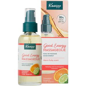 Kneipp Massageolie Good Energy - 6 x 100 ml - Voordeelverpakking