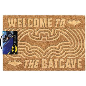 Batman (Welcome To The Batcave) Embossed Coir Doormat