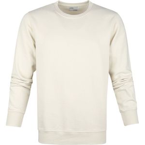 Colorful Standard - Sweater Organic Off-white - Heren - Maat S - Regular-fit