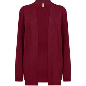 Soyaconcept - SC-Dollie 759 - Cardigan - Rood - Open Front - Comfort