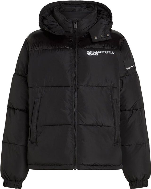 Karl Lagerfeld - Gewatteerde Jas - Zwart - Puffer Jacket