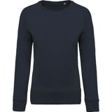 Kariban - K481 - Damessweater - Navy - Ronde Hals - Raglanmouwen
