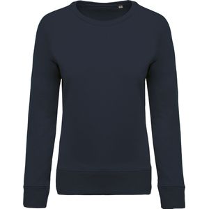 Kariban - K481 - Damessweater - Navy - Ronde Hals - Raglanmouwen